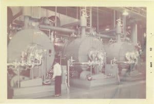 Oregon State Boiler Plant. March, 1962