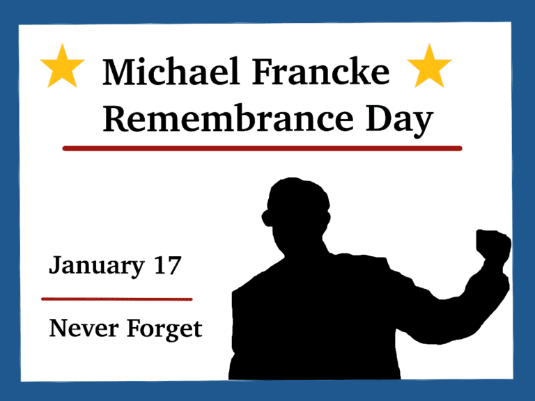 Michael Francke Remembrance Day
