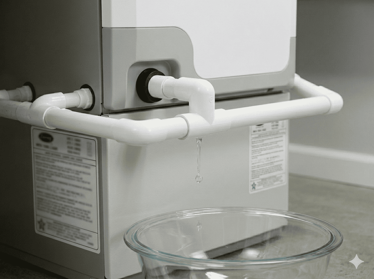 AC leaking water